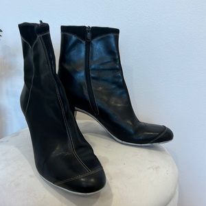 Practically new Cole Haan leather bootie